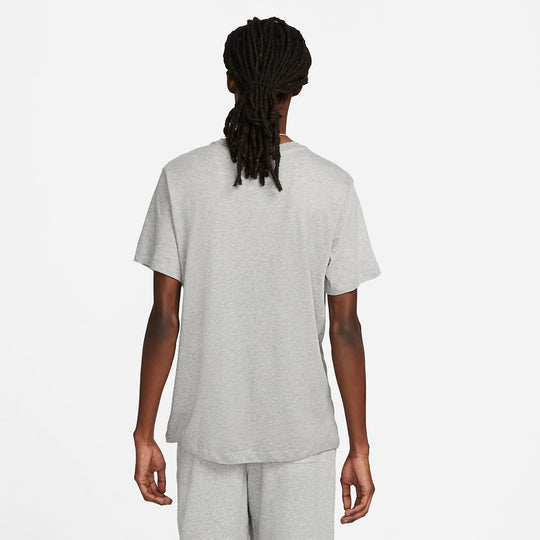 Nike Multi Logo T-Shirt 'Grey' DZ2875-063-KICKS CREW