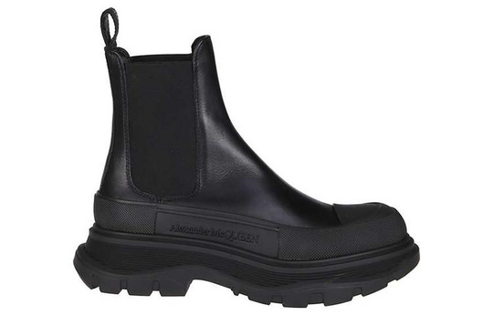 (WMNS) Alexander McQueen Chelsea Tread Ankle Boot 'Black' 635714WHZ611 ...