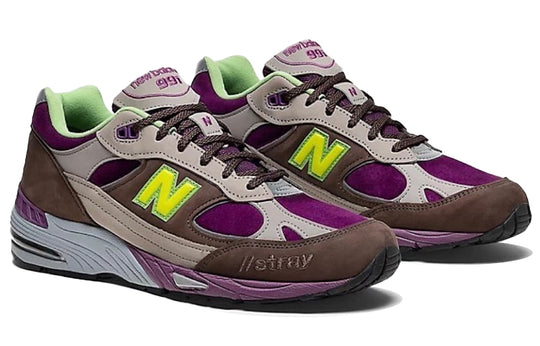 New Balance Stray Rats x 991 Made in England 'Purple Green