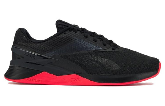 Reebok Nano X3 'Black Neon Cherry' 100069910 - KICKS CREW