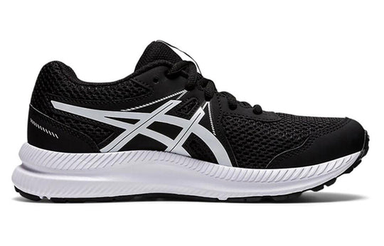 (GS) ASICS Gel-Contend 7 'Black White' 1014A192-002 - KICKS CREW