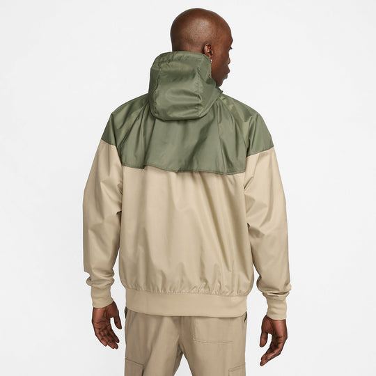 Nike Sportswear Windrunner Hooded Jacket 'Khaki Olive' DA0001-247 ...