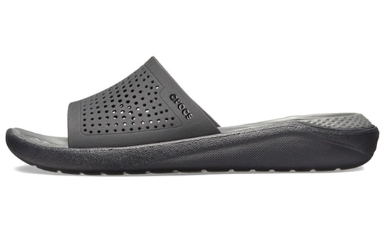 Crocs Brooklyn Low Wedge Sandals Black | Dressinn