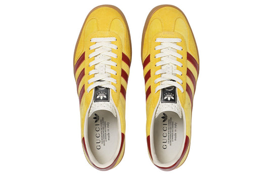 Adidas x Gucci Gazelle 'Yellow Velvet' 707848-9STU0-7170