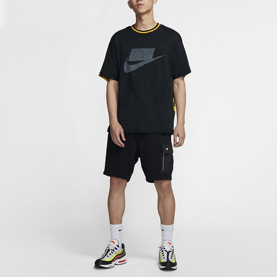 Nike Reversible T-Shirt 'Black Yellow' BV4545-010