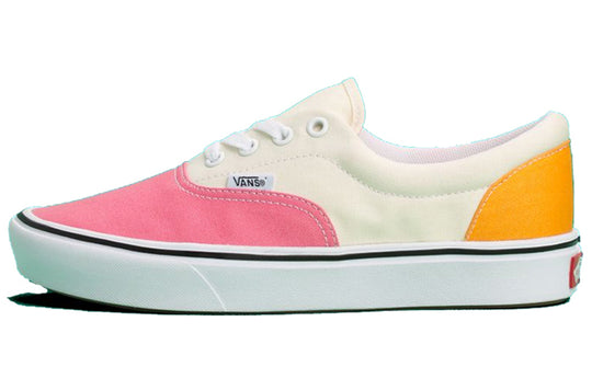 Vans UA COMFYCUSH ERA (CANVAS) 'Pink White Yellow' VN0A3WM9VNJ - KICKS CREW