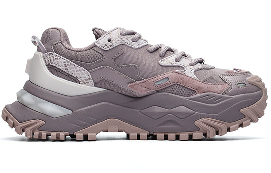 (WMNS) Fila Fusion Bianco 'Purple Gray' T12W145225FPD