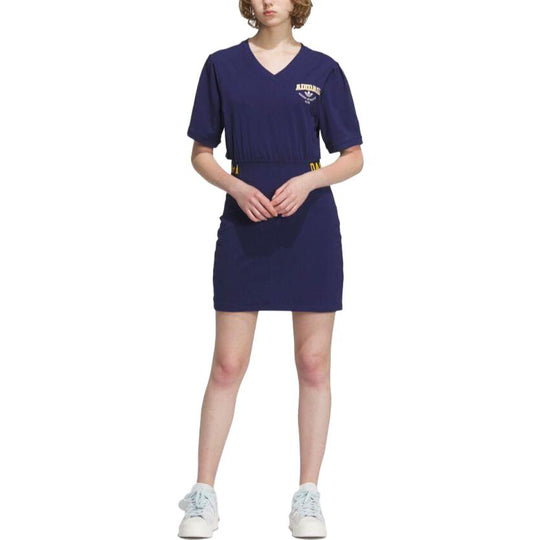 (WMNS) adidas originals Varct Dress 'Dark Blue' IU4772