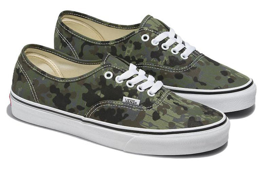 Vans Authentic 'Rain Camo Green' VN0009PVBGK - KICKS CREW