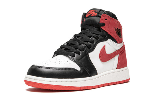 (GS) Air Jordan 1 Retro High OG 'Track Red' 575441-112-KICKS CREW