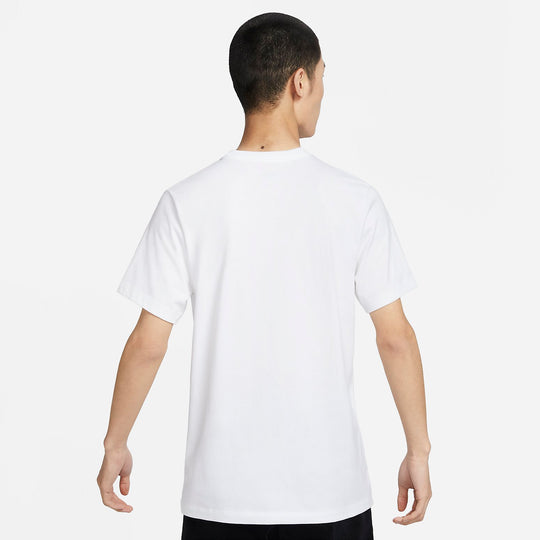 Nike Sportswear Brand Mark T-Shirt 'White' DX1986-101 - KICKS CREW