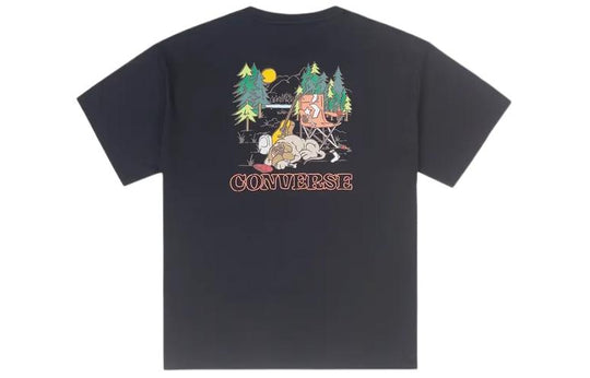 Converse Campside T-Shirt 'Black' 10026441-A01-KICKS CREW