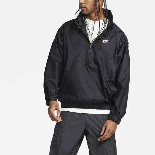 Nike Windrunner Anorak Jacket 'Black' DQ4910-010 - KICKS CREW