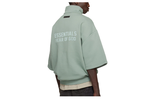Fear of God Essentials SS23 3/4 Half-Zip Sweatshirt 'Sycamore' 192BT224311F