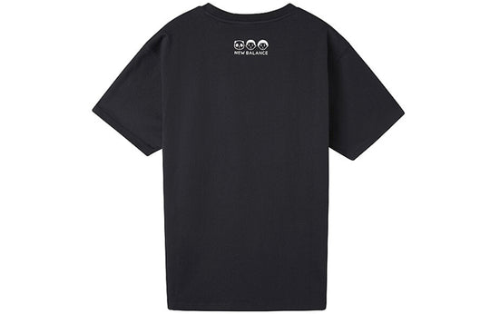 New Balance x Noritake Unisex Logo Round-neck Black AMT02377-BK