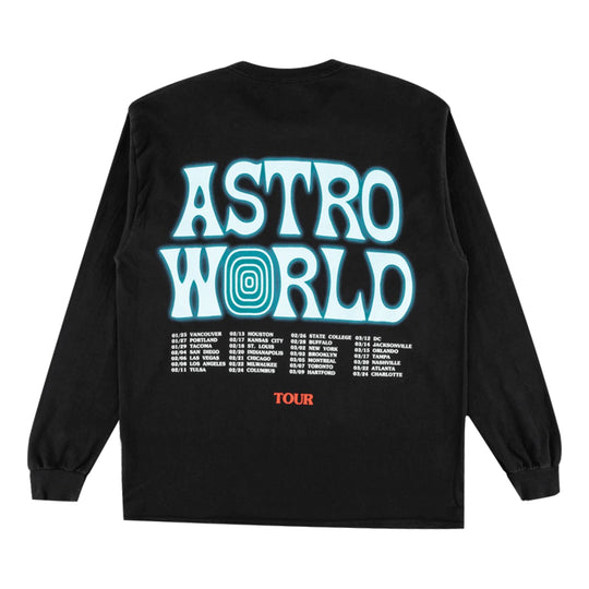 Travis Scott Astroworld Tour Horse Long Sleeve 'Black' TC-348