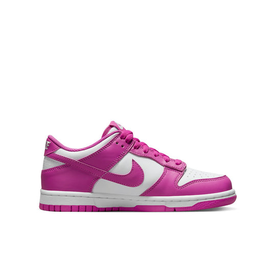 (GS) Nike Dunk Low 'Active Fuchsia' FJ0704-100 - KICKS CREW