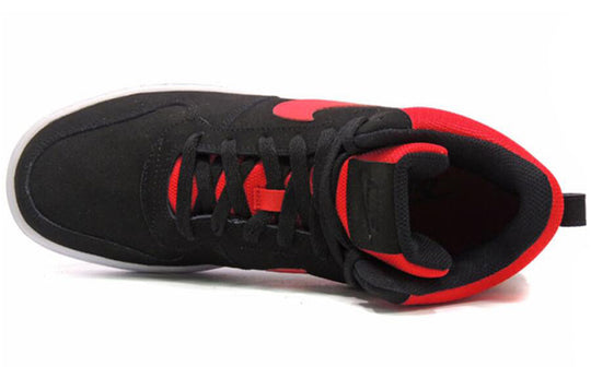 Nike Court Borough Mid 'Black Action Red' 838938-061 - KICKS CREW