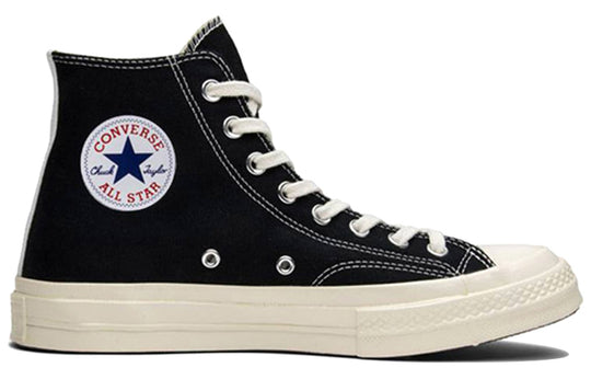 Converse x COMME des GARCONS PLAY Chuck 70 Hi 'Black Red' 150204C ...