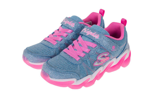 (GS) Skechers Hyper-Surge Shoes 'Light Blue Pink' 302330-LLBPK