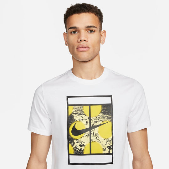 Nike Court Tennis T-Shirt 'White' FD0028-100