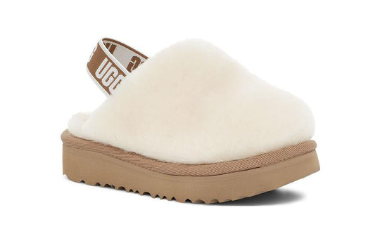 (GS) UGG Fluff Yeah Clog 'Natural' 1123633T-NAT