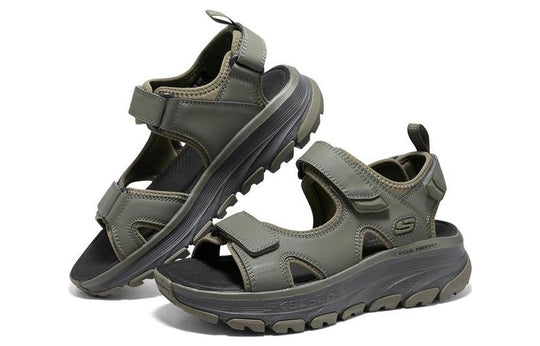 Skechers sandals store mens olive