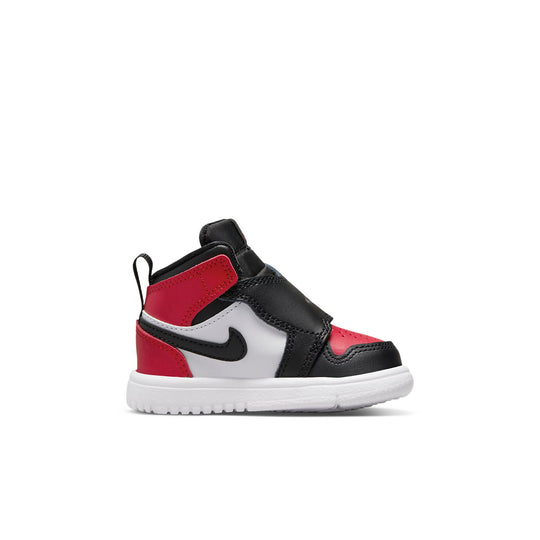 (TD) Air Jordan 1 Sky Black/Red BQ7196-016 Infant/Toddler Shoes  -  KICKS CREW