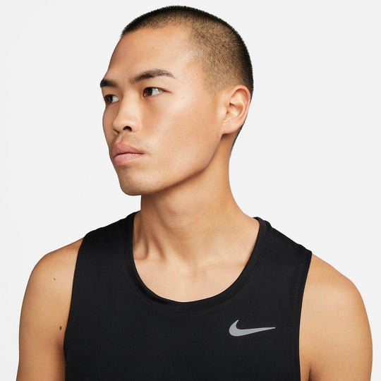 Nike Dri-FIT Miler Running Tank 'Black' DV9322-010-KICKS CREW