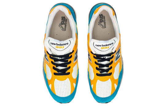 New Balance Sneakersnstuff x 991 Made in England 'Blue Yellow' M991EF