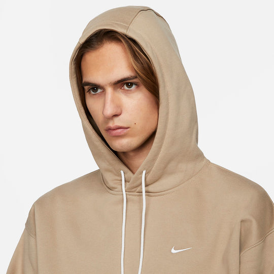 Nike Lab Solo Swoosh Fleece Hoodie 'Khaki' CV0552-247