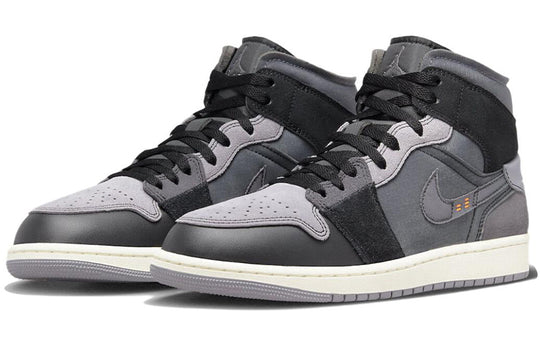 Air Jordan 1 Mid SE Craft 'Inside Out - Black' DM9652-001