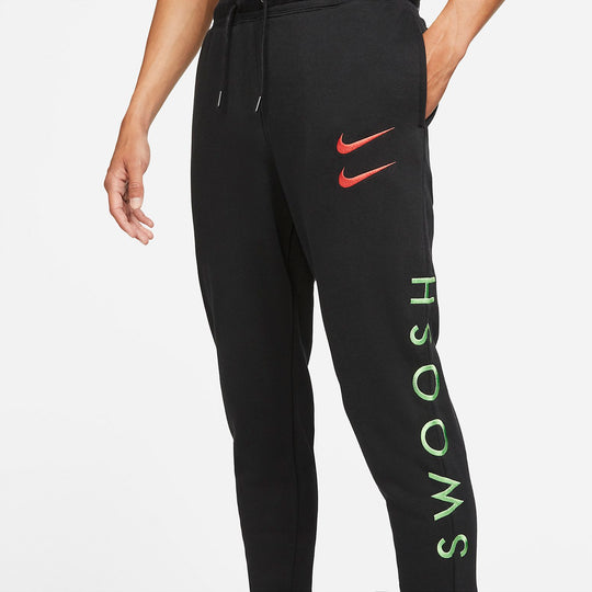 Nike Sportswear Swoosh Pants 'Black' DJ0468-010