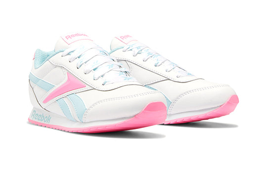 (PS) Reebok Royal Classic Jogger 2 Running Shoes White/Pink/Blue FZ2300