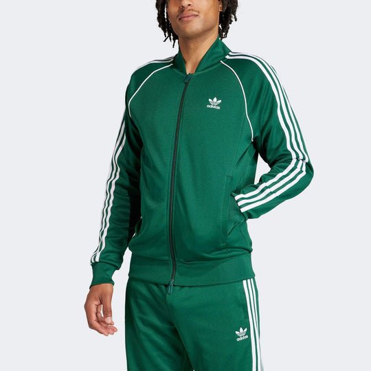 Adidas Adicolor Classics SST Track Jacket 'Green' IR9863 - KICKS CREW