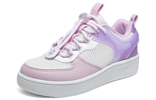 (GS) Skechers Skateboard Shoes 'White Pink Purple' 310142L-WLV