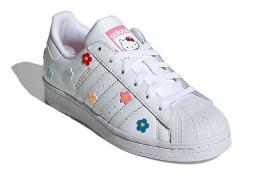 GS) Adidas Originals Superstar x Hello Kitty Shoes 'White' ID7279 