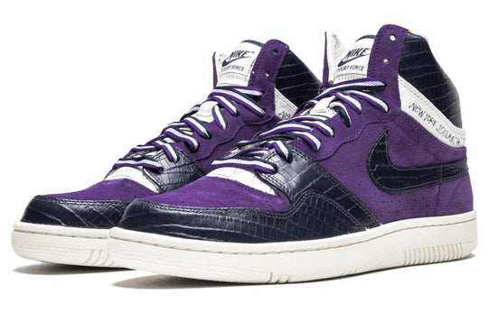 Nike x Stussy Court Force Hi 'Varsity Purple Dark Obsidian' 312270-542