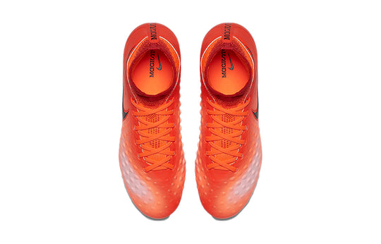 (GS) Nike Football Boots Magista Obra II FG 'Orange Black' 844410-806
