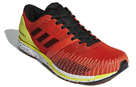 adidas Adizero Takumi Sen 5 Wide 'Orange Yellow White' F36492