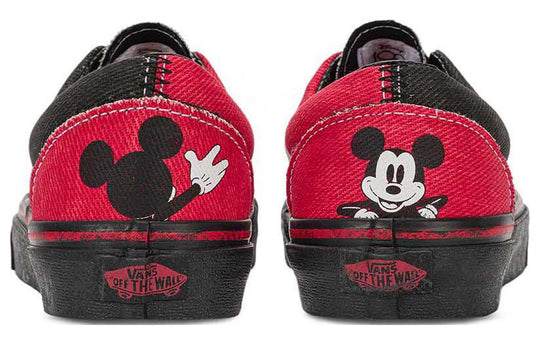 Vans X Disney Era Mickey Mouse Denim Sneakers 'Black Red' VN000EWZDNM -  KICKS CREW