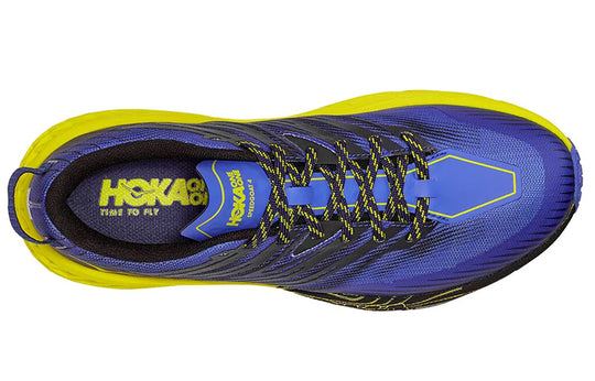 HOKA ONE ONE Speedgoat 4 'Blue Yellow' 1106525-BIEP