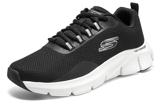 Skechers Flex Comfort - Serron 'Black White' 232686-BKW - KICKS CREW