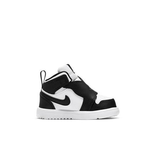 (TD) Air Jordan 1 Sky Black/White BQ7196-010 Infant/Toddler Shoes  -  KICKS CREW