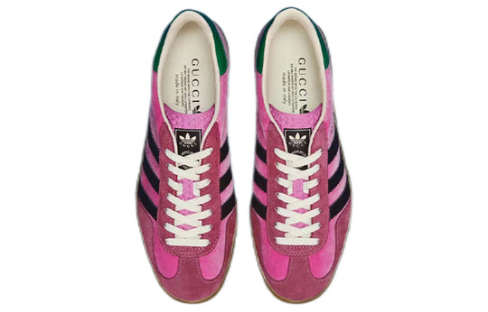 adidas originals x Gucci Gazelle 'Pink' 707848-9STUO-5960 - KICKS CREW