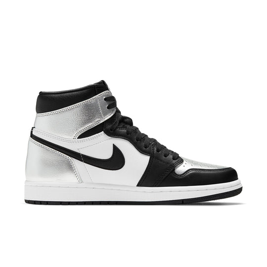 WMNS) Air Jordan 1 Retro High OG 'Silver Toe' CD0461-001 - KICKS CREW