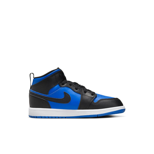 (PS) Air Jordan 1 Mid 'Black Royal Blue' DQ8424-042