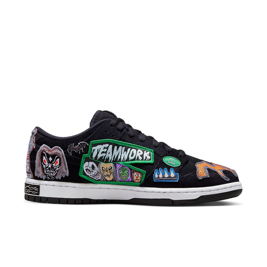 Nike Neckface x Dunk Low Pro SB 'Black' DQ4488-001-KICKS CREW