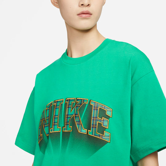 Nike Check Logo T-Shirt 'Green' FB2736-324