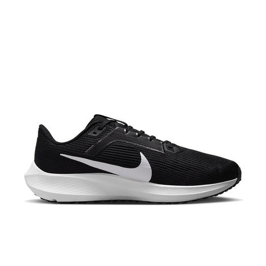 Nike Air Zoom Pegasus 40 Wide 'Black White' DV7480-001 - KICKS CREW